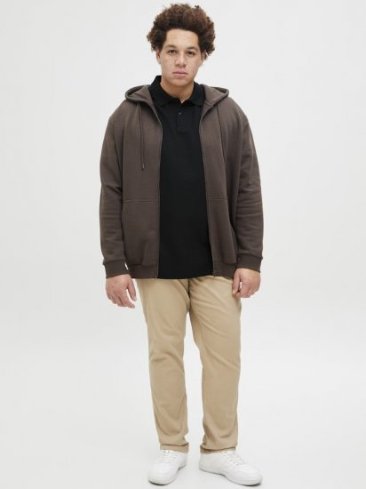 Jack & Jones AUSTIN CLASSIC Polo Black - Polo shirts - Grote Maten Poloshirts Heren