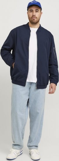 Jack & Jones RUSH Bomber Jacket Navy Blazer - Jassen - Grote Maten Herenjassen