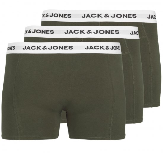 Jack & Jones JACBASIC Boxers 3-pack Green - Ondergoed & zwem - Grote Maten Ondergoed Heren