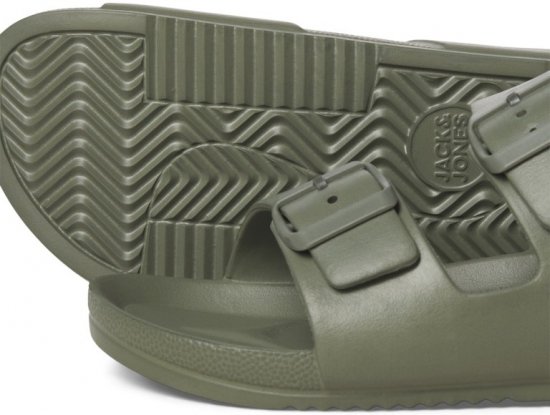 Jack & Jones Croxton Moulded Sandals Khaki - Herenschoenen 40-52 - 