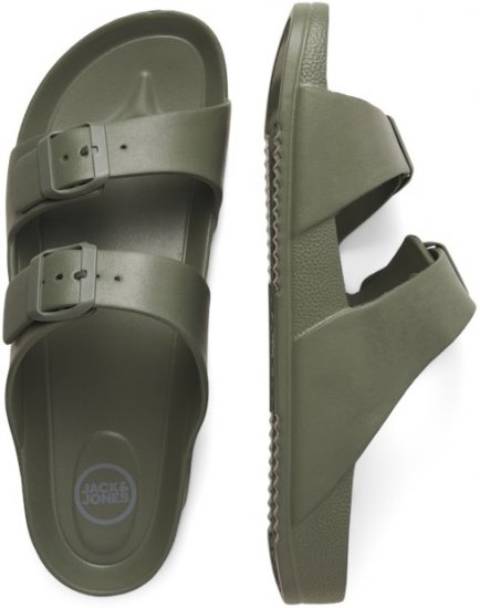 Jack & Jones Croxton Moulded Sandals Khaki - Herenschoenen 40-52 - 