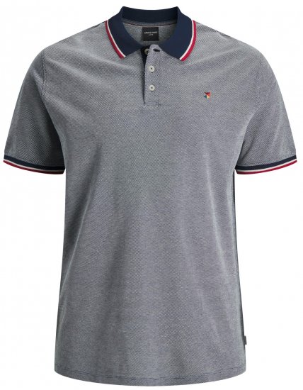 Jack & Jones JPRWINBLU Poloshirt Mood Indigo - Polo shirts - Grote Maten Poloshirts Heren