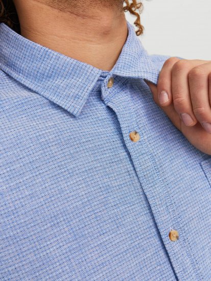 Jack & Jones JORABEL Casual Shirt Ensign Blue - Hemden - Overhemden Grote Maten Heren