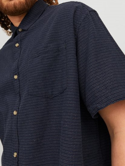 Jack & Jones JORABEL Casual Shirt Navy - Hemden - Overhemden Grote Maten Heren