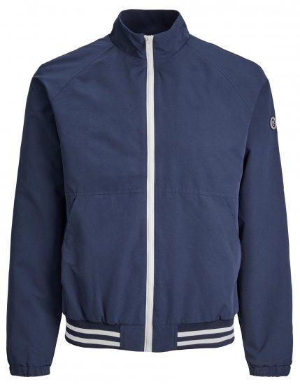 Jack & Jones JORLUKE Light Bomber Jacket Navy - Jassen - Grote Maten Herenjassen