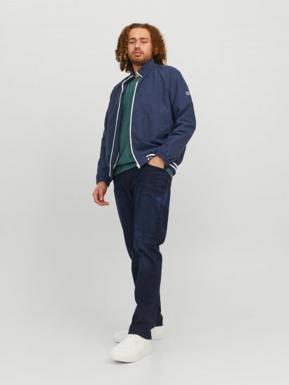 Jack & Jones JORLUKE Light Bomber Jacket Navy - Jassen - Grote Maten Herenjassen