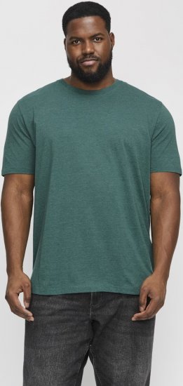 Jack & Jones ORGANIC T-Shirt Green/Melange - T-shirts - Grote Maten T-shirts Heren