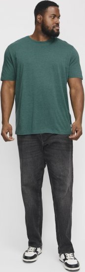Jack & Jones ORGANIC T-Shirt Green/Melange - T-shirts - Grote Maten T-shirts Heren