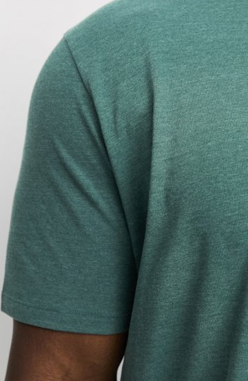 Jack & Jones ORGANIC T-Shirt Green/Melange - T-shirts - Grote Maten T-shirts Heren