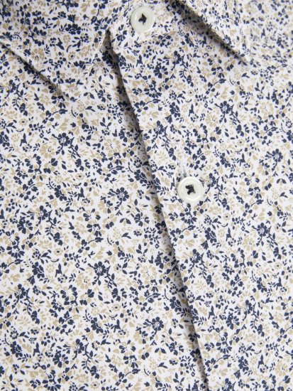 Jack & Jones JPRBLANORDIC LS Shirt White - Hemden - Overhemden Grote Maten Heren