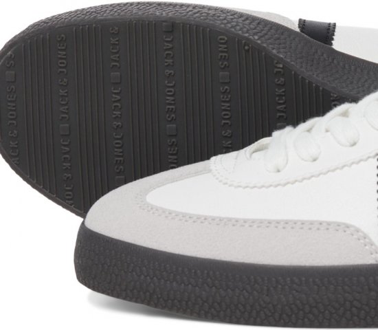 Jack & Jones Mambo Special Sneakers Bright White/Anthracite - Herenschoenen 40-52 - 