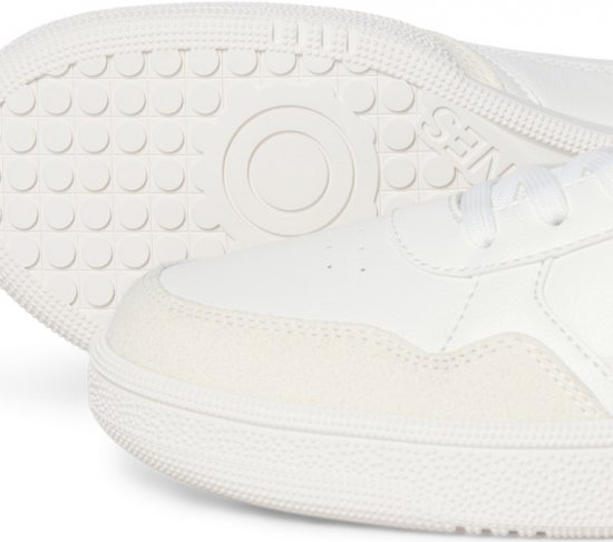 Jack & Jones Bounce Sneakers White/Navy BLAZE - Herenschoenen 40-52 - 