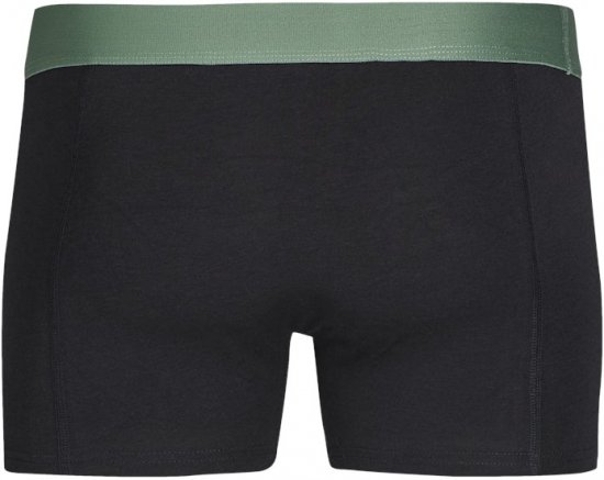 Jack & Jones Nick Bamboo Trunks 3-Pack Green/Black - Ondergoed & zwem - Grote Maten Ondergoed Heren