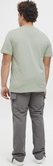 Jack & Jones Tarmac Branding Crew Neck T-Shirt Green - T-shirts - Grote Maten T-shirts Heren