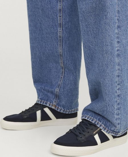 Jack & Jones Morden Canvas Special Sneakers Navy Blazer/MarshM - Herenschoenen 40-52 - 
