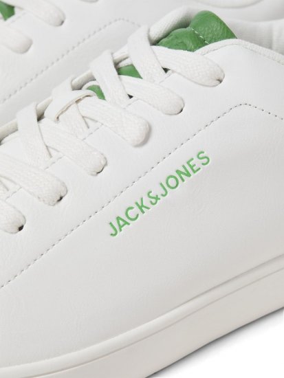 Jack & Jones Bosley Sneakers White/MEDIUM GREEN - Herenschoenen 40-52 - 