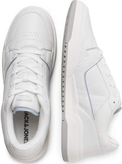 Jack & Jones London Sneakers White - Herenschoenen 40-52 - 