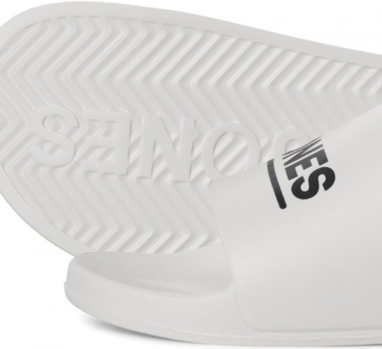 Jack & Jones Wollie Slippers White - Herenschoenen 40-52 - 