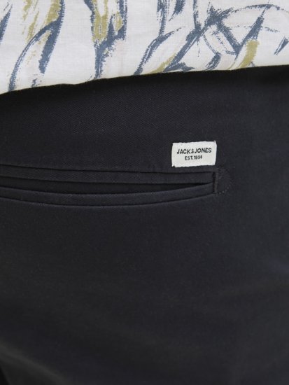 Jack & Jones Dave Chino Shorts Dark Navy - Shorts - Grote Maten Korte Broeken Heren