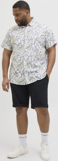 Jack & Jones Dave Chino Shorts Dark Navy - Shorts - Grote Maten Korte Broeken Heren