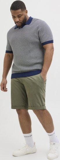 Jack & Jones Dave Chino Shorts Green - Shorts - Grote Maten Korte Broeken Heren
