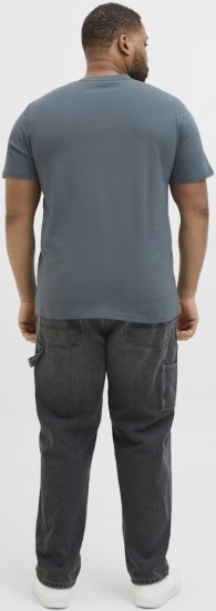 Jack & Jones Anatomy Skull Crew Neck T-Shirt Grey - T-shirts - Grote Maten T-shirts Heren