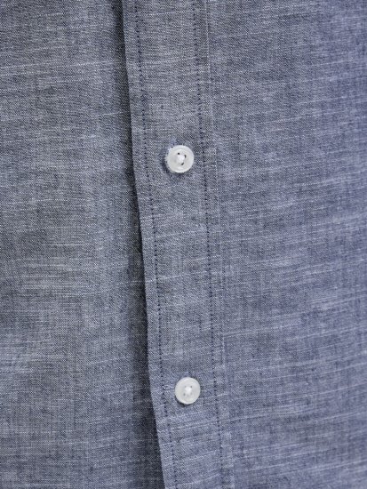 Jack & Jones Summer Shield Short Sleeve Shirt Faded Denim - Hemden - Overhemden Grote Maten Heren