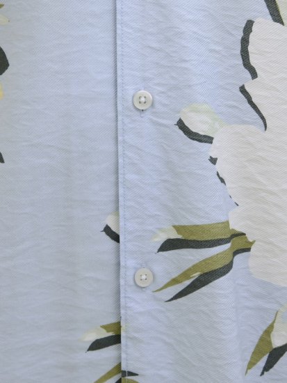 Jack & Jones Vira Marshall AOP Short Sleeve Shirt Skyway - Hemden - Overhemden Grote Maten Heren
