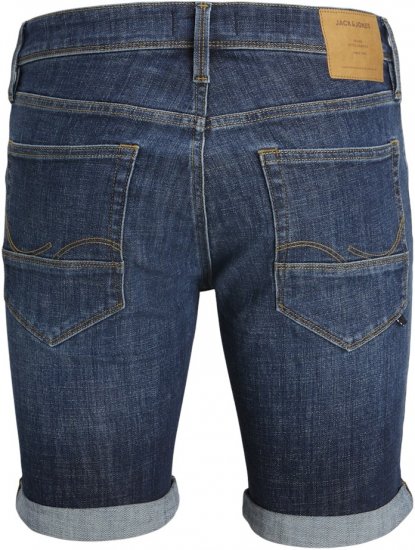 Jack & Jones Rick Fox Shorts GE 237 Blue Denim - Shorts - Grote Maten Korte Broeken Heren