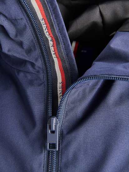 Jack & Jones JORJOSHUA Lightly Padded Jacket Navy - Jassen - Grote Maten Herenjassen
