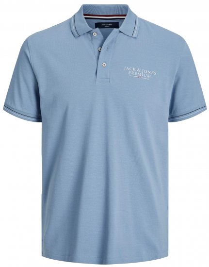 Jack & Jones JPRBLUARCHIE Polo Faded Denim - Polo shirts - Grote Maten Poloshirts Heren