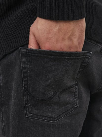 Jack & Jones GLENN ORIGINAL MF 073 Black Denim - Jeans & broeken - Jeans & Broeken Grote Maten Heren