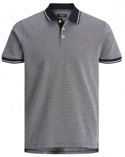Jack & Jones JPRBLUWIN Polo Black - Polo shirts - Grote Maten Poloshirts Heren