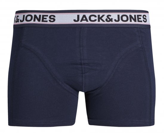 Jack & Jones JACMARCO SOLID Trunks 3-Pack Coronet Blue - Ondergoed & zwem - Grote Maten Ondergoed Heren