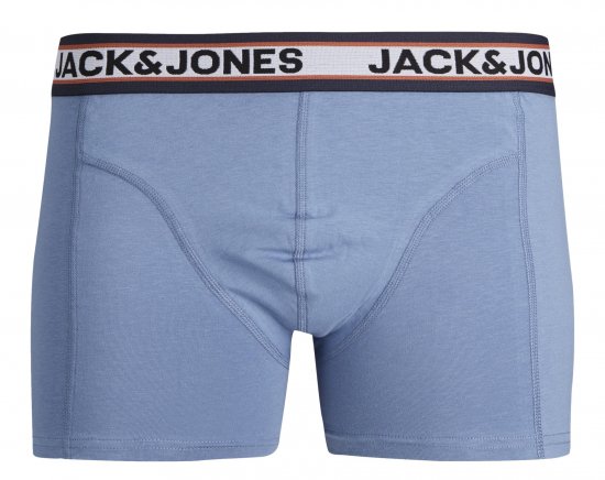 Jack & Jones JACMARCO SOLID Trunks 3-Pack Coronet Blue - Ondergoed & zwem - Grote Maten Ondergoed Heren