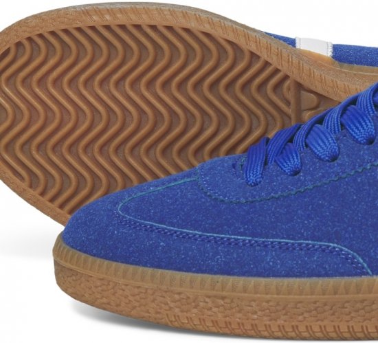 Jack & Jones Kirk International Campaign Sneakers Blue Quartz/Bright White - Herenschoenen 40-52 - 
