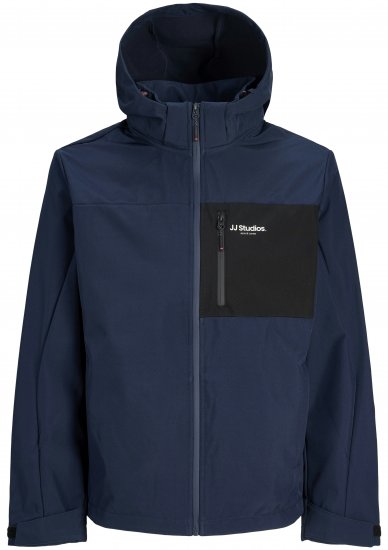 Jack & Jones North Softshelljas donkerblauw - Jassen - Grote Maten Herenjassen