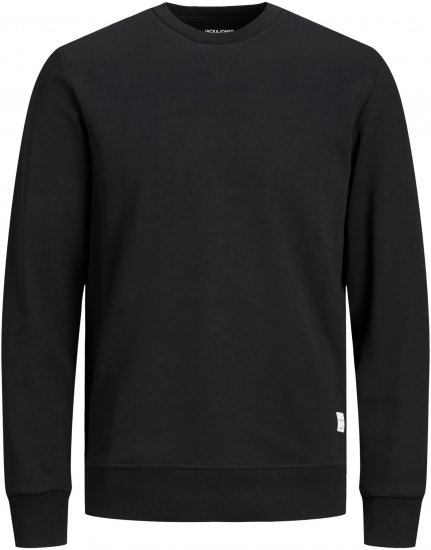 Jack & Jones Basic Sweatshirt Black - Sweaters & hoodies - Sweaters & Hoodies Grote Maten Heren