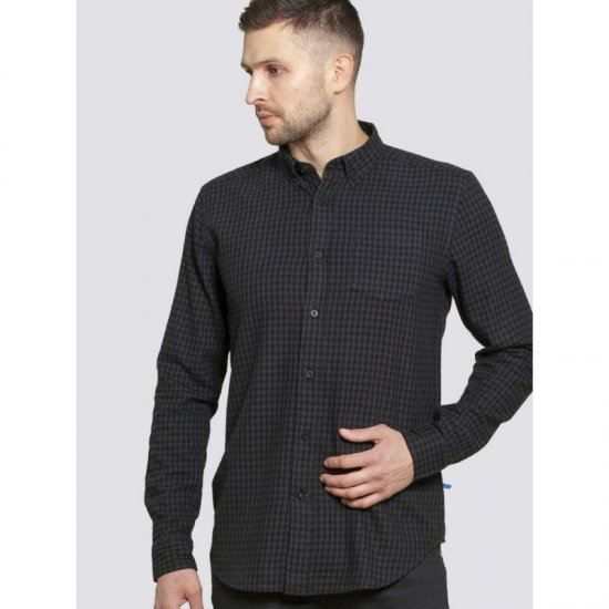D555 Jared Long Sleeve Shirt - Hemden - Overhemden Grote Maten Heren