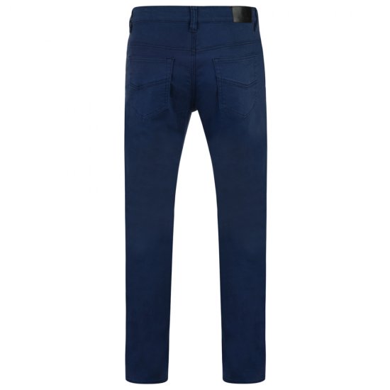Kam Jeans Alba 5-pocket Stretch Chinos Navy - Jeans & broeken - Jeans & Broeken Grote Maten Heren