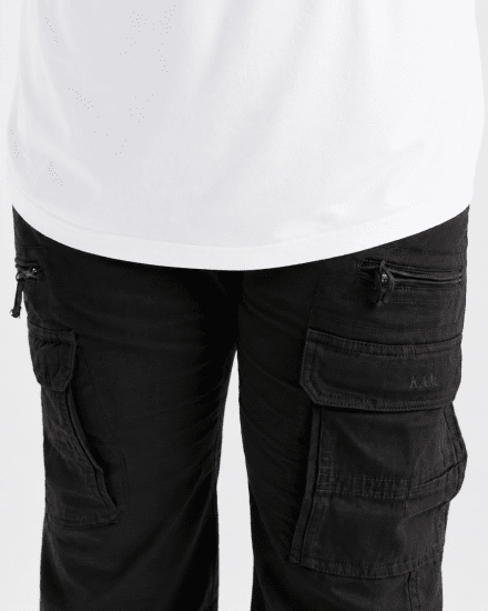 Kam Jeans Cargo pants Black - Jeans & broeken - Jeans & Broeken Grote Maten Heren
