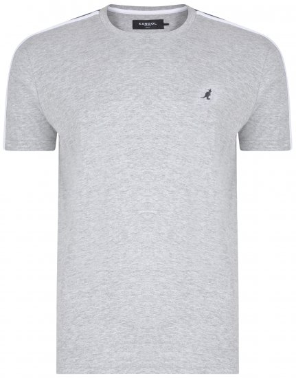 Kangol Salter T-shirt Grey - T-shirts - Grote Maten T-shirts Heren