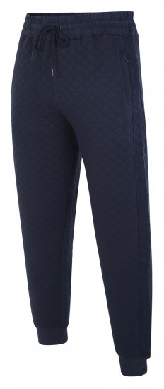 Kam Jeans 238 Quilted Jersey Joggers Navy - Joggingbroeken & shorts - Joggingbroeken & Shorts Heren Grote Maten