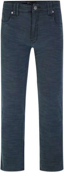 Kam Jeans 264 Slub Weave 5 Pocket Stretch Pants Smokey Blue - Jeans & broeken - Jeans & Broeken Grote Maten Heren