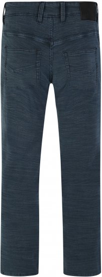 Kam Jeans 264 Slub Weave 5 Pocket Stretch Pants Smokey Blue - Jeans & broeken - Jeans & Broeken Grote Maten Heren