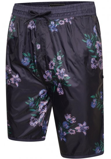 Kam Jeans 3005 Floral Print Swimmers Navy - Ondergoed & zwem - Grote Maten Ondergoed Heren