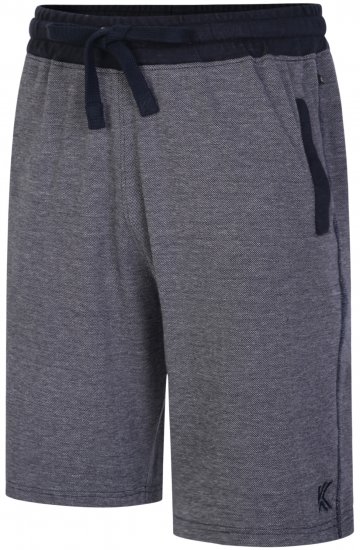Kam Jeans 3304 Terry Contrast Shorts Indigo - Joggingbroeken & shorts - Joggingbroeken & Shorts Heren Grote Maten