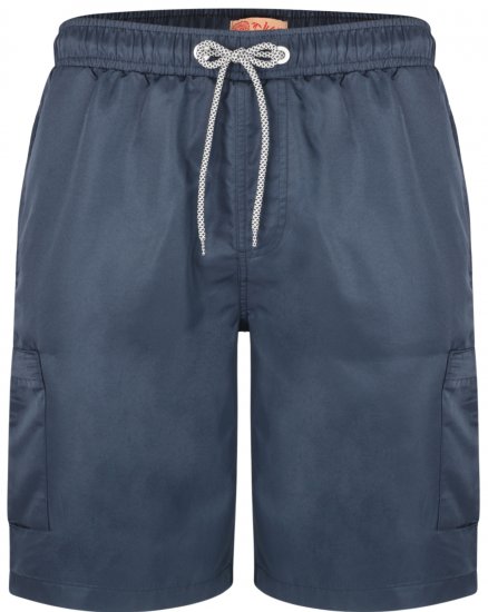 Kam Jeans 334 Cargo Swim Shorts Navy - Ondergoed & zwem - Grote Maten Ondergoed Heren