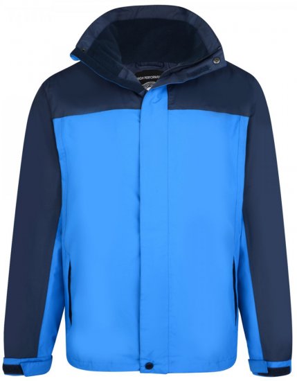 Kam Jeans 439 Softshell Jacket Navy - Jassen - Grote Maten Herenjassen