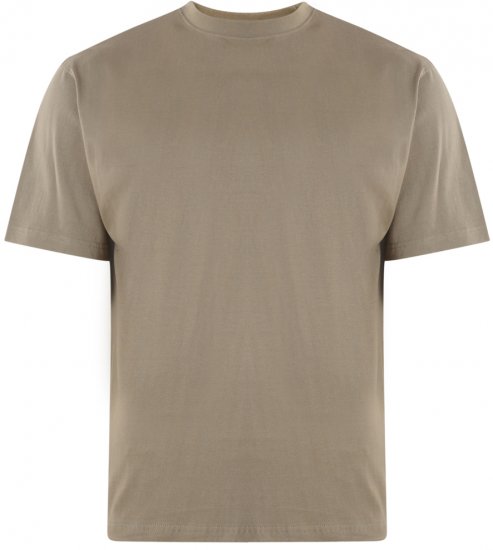 Kam Jeans T-shirt Olive - T-shirts - Grote Maten T-shirts Heren